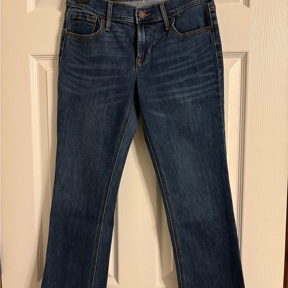 Old Navy Dark Blue Straight Leg Women's Jeans